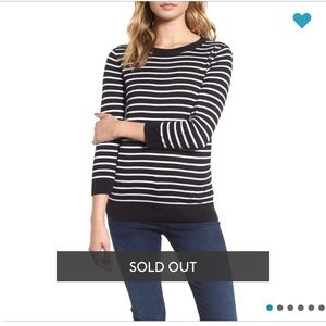 1901 Back Botton Crewneck Sweater